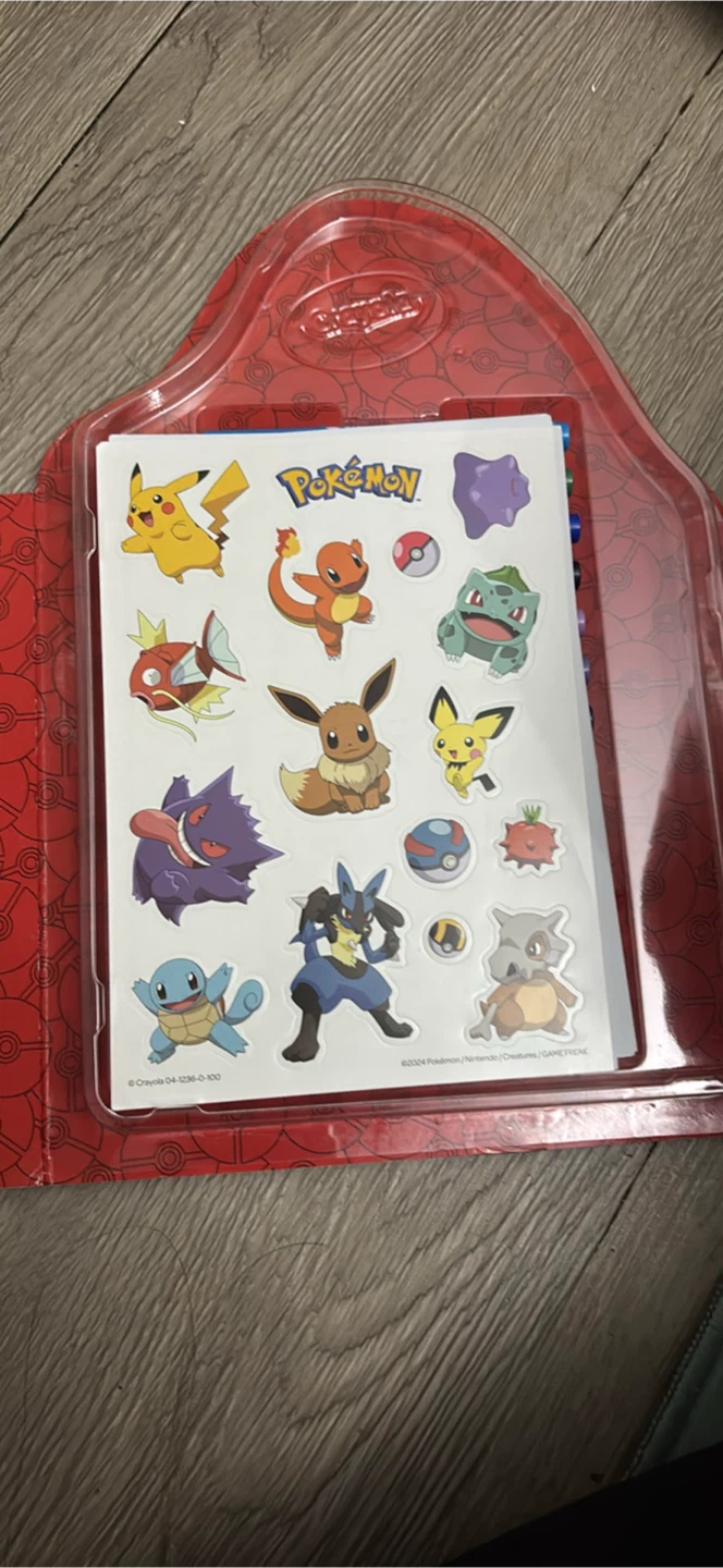 Crayola Pokemon Color & Sticker Kit - photo 3