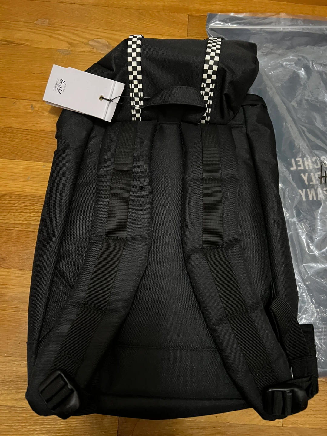 Herschel Retreat Mid-Volume Backpack Black/Checkerboard - photo 2