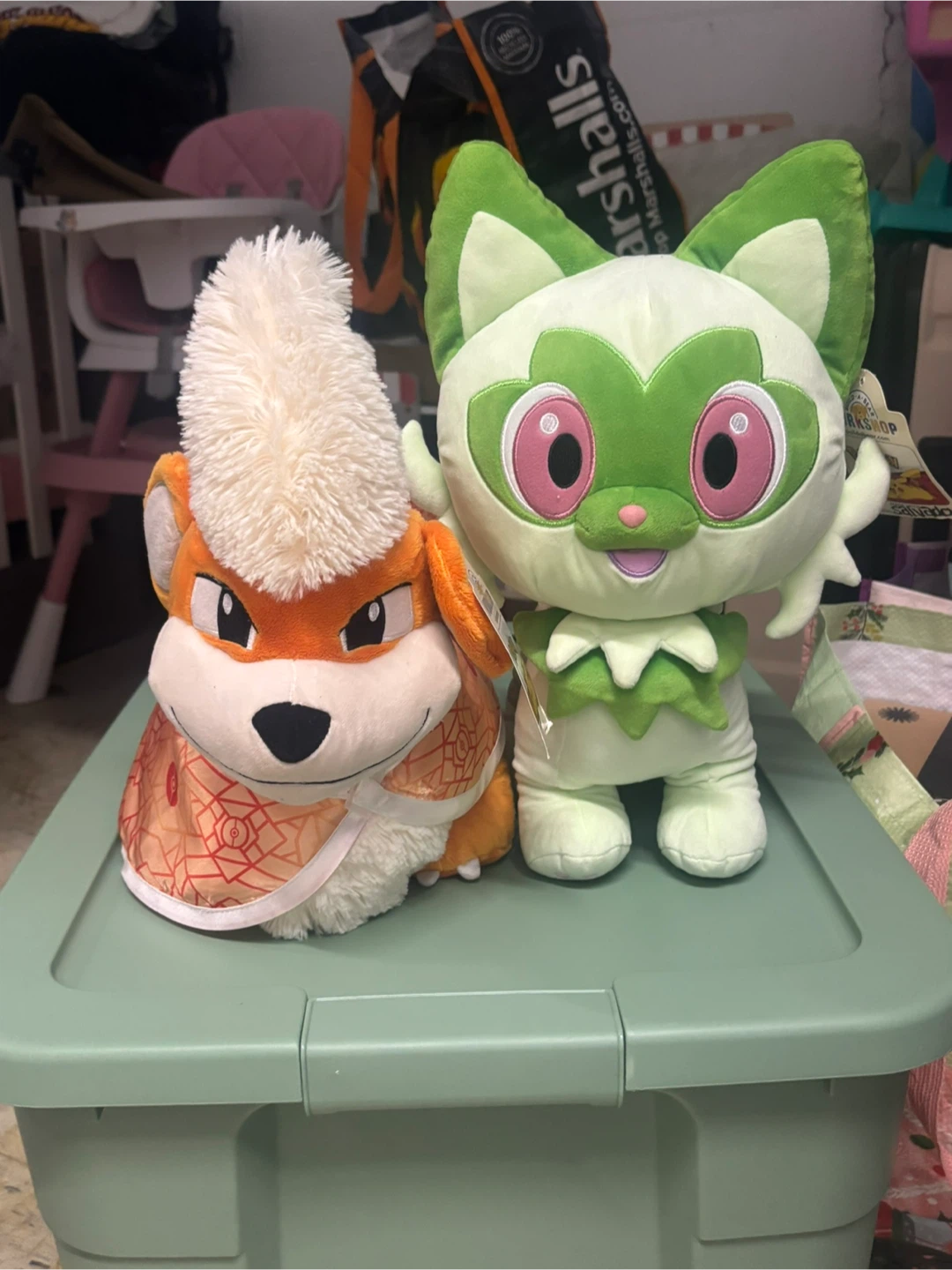 Build-A-Bear Pokemon Plush Set