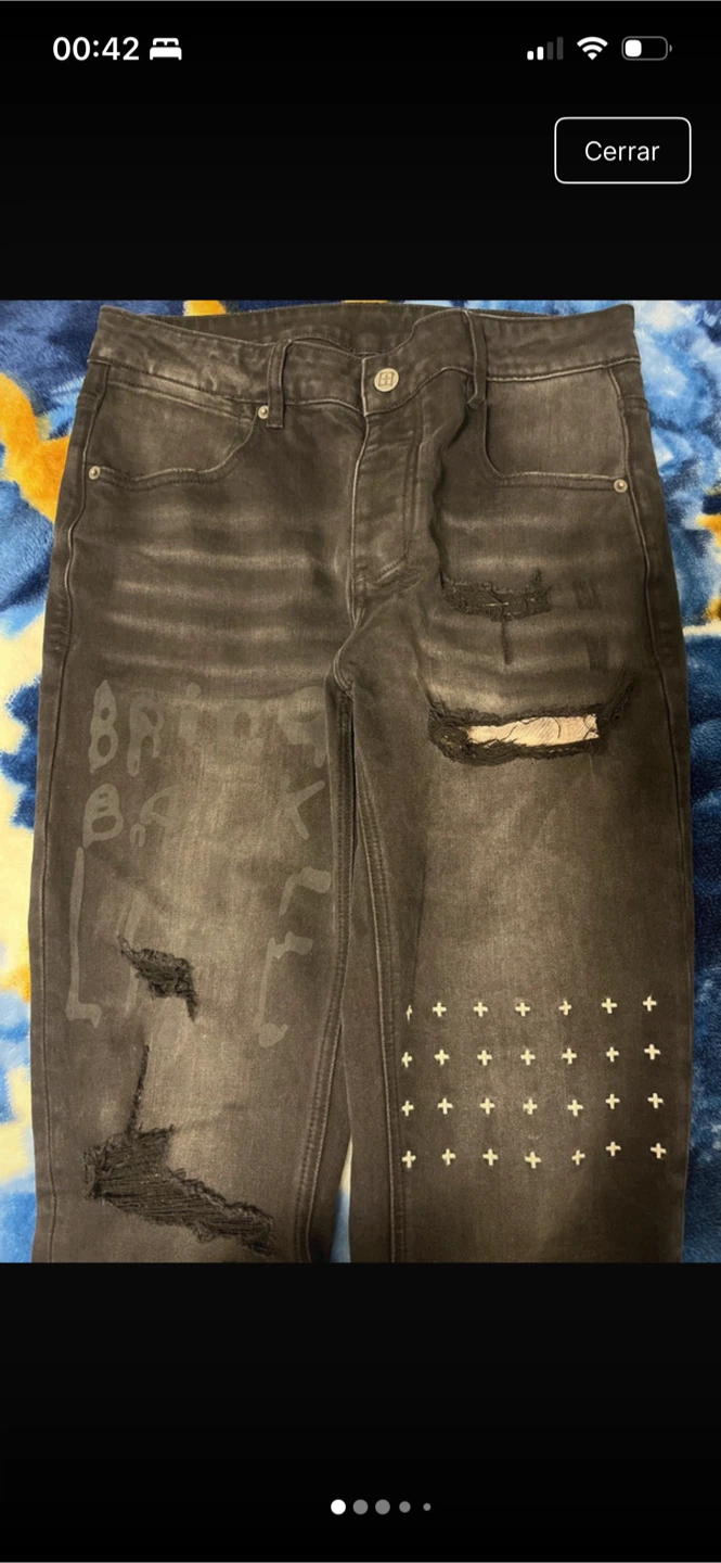 Ksubi Black Jeans size 32
