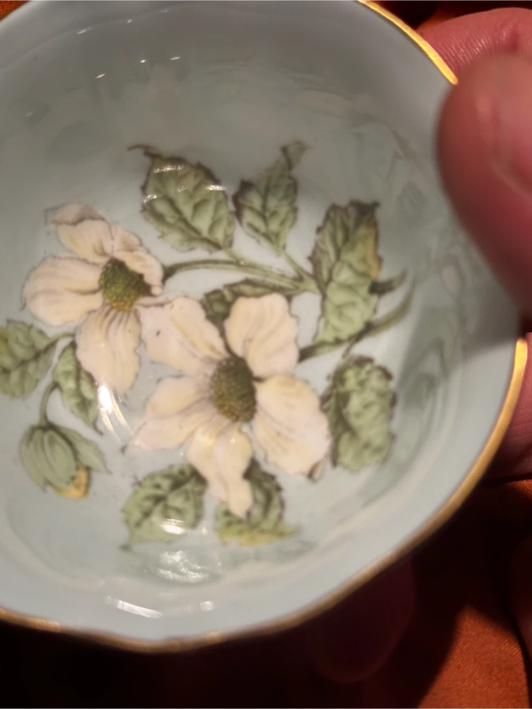 Vintage Paragon Dogwood Sugar Bowl - BC Provincial Flower - photo 3