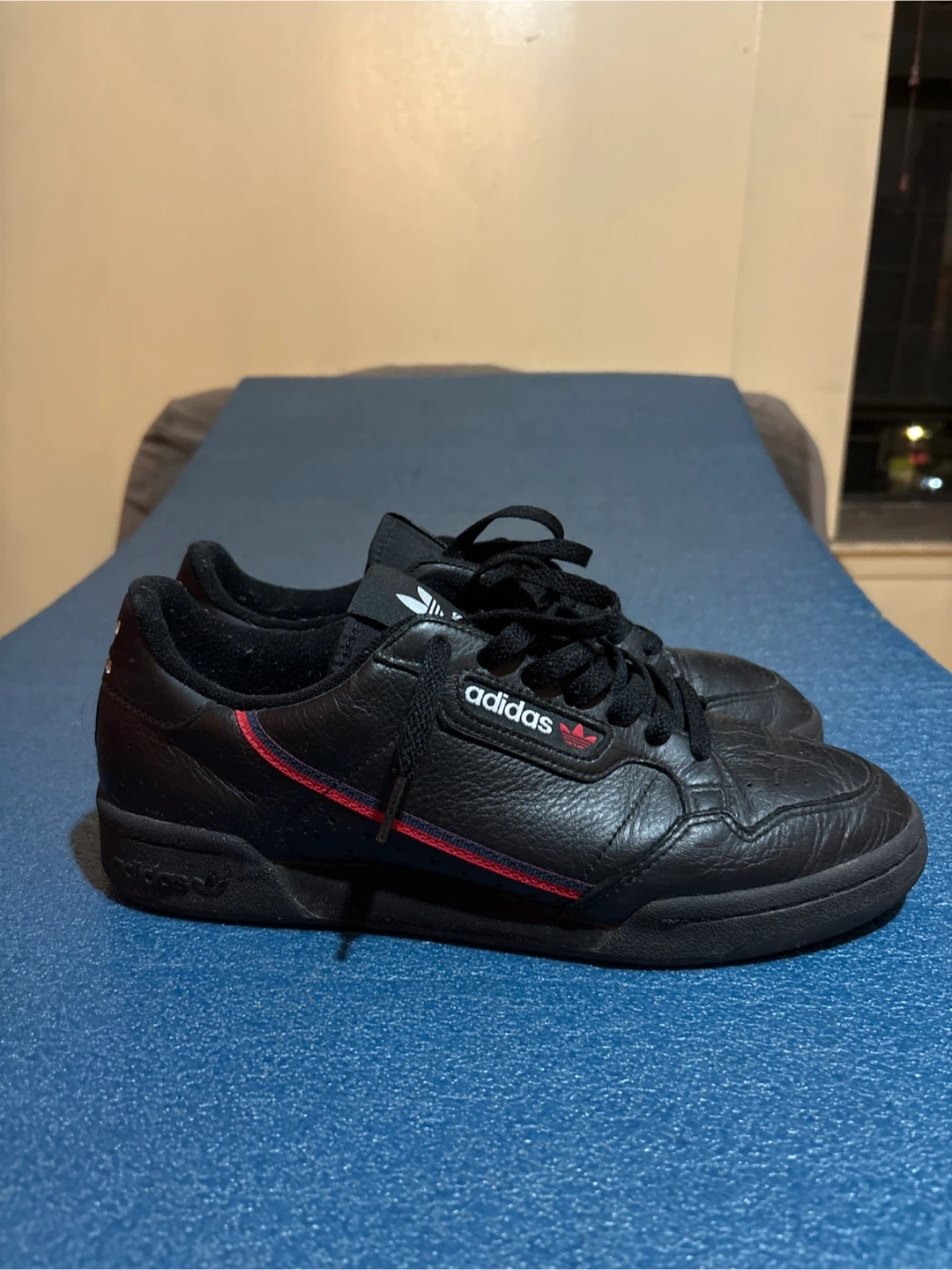 Adidas Originals Black Sneakers Size 9.5 - photo 2