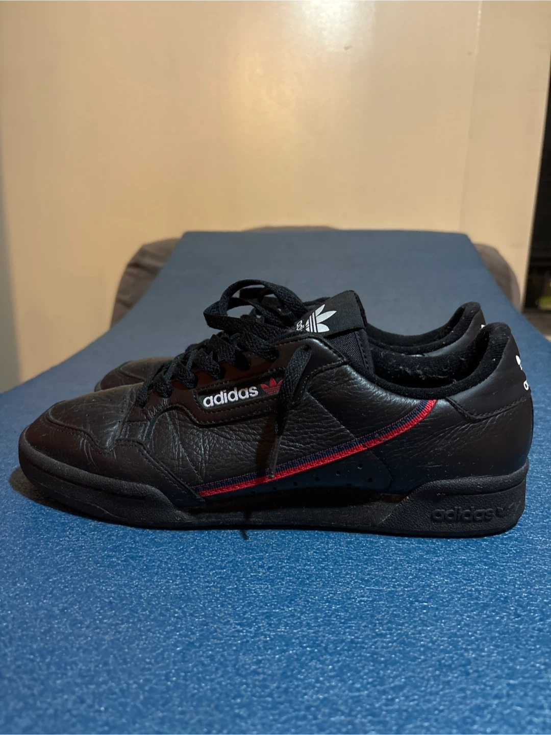 Adidas Originals Black Sneakers Size 9.5 - photo 4