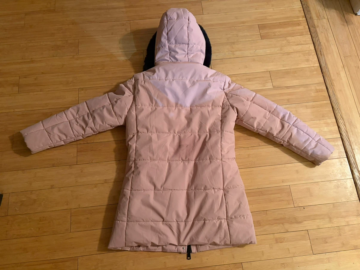 Moerdeng long pink puffer jacket - photo 2