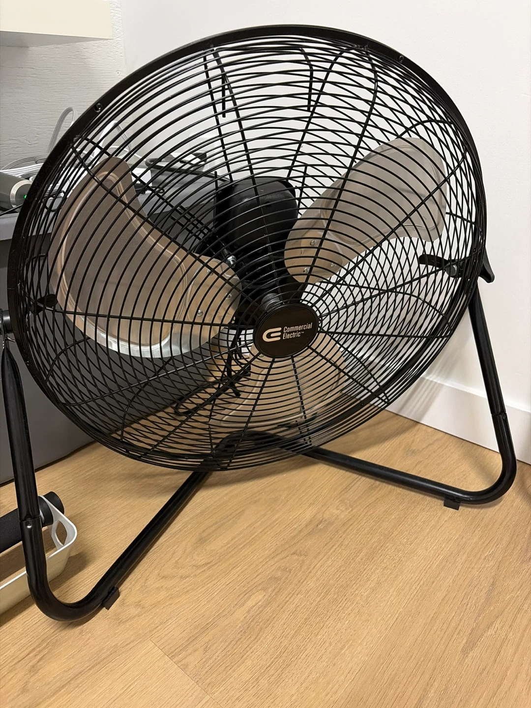 Commercial Electric Black Floor Fan