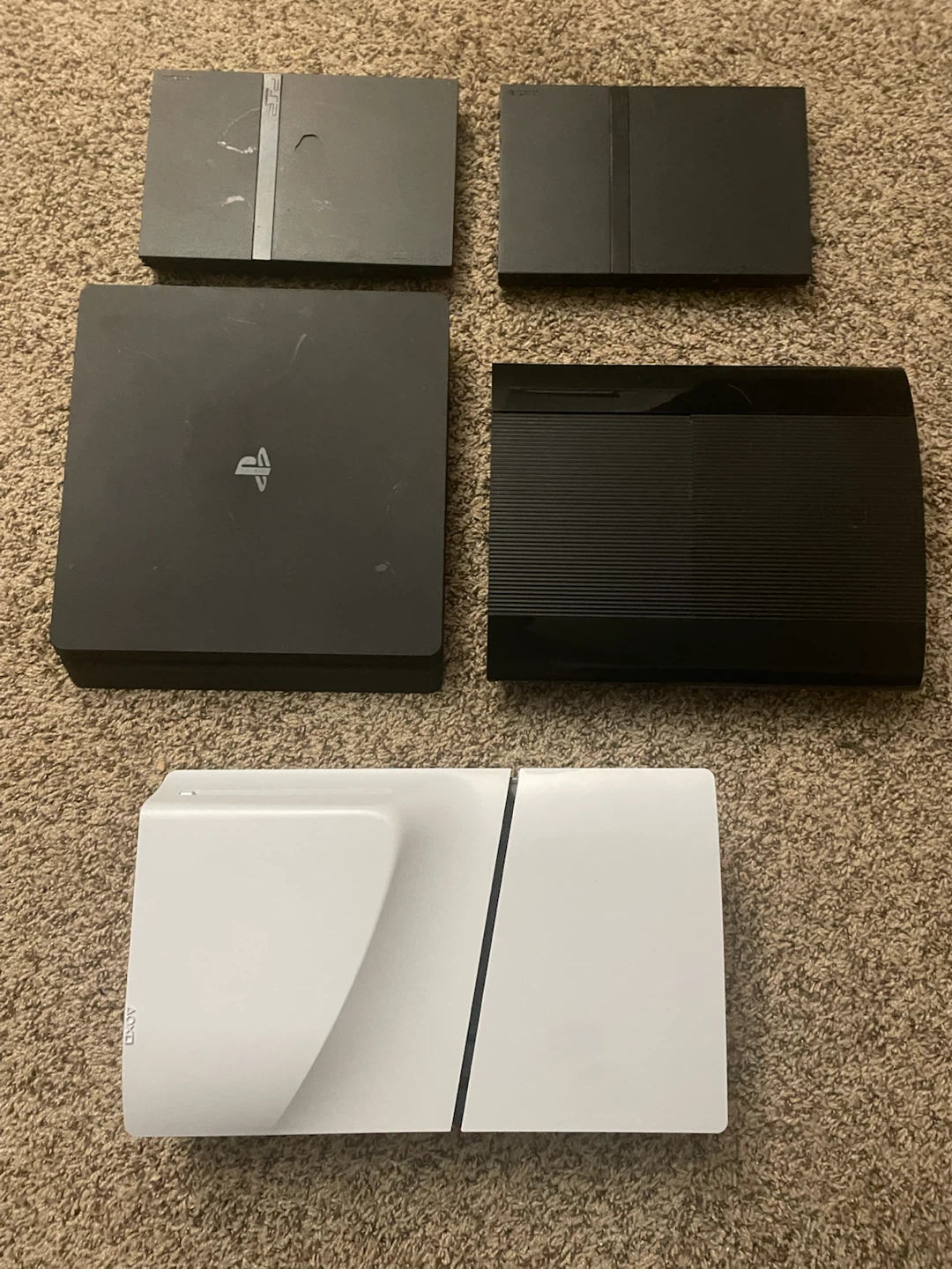 PlayStation Bundle with Consoles, Controllers and Games