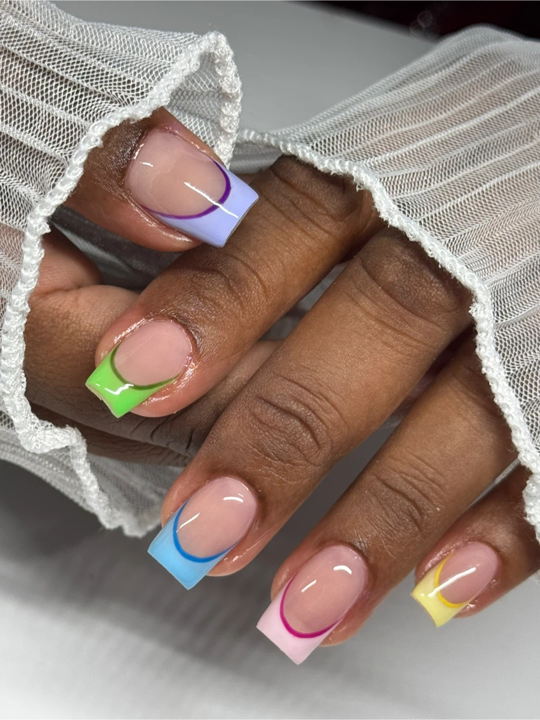 French nails - photo 3