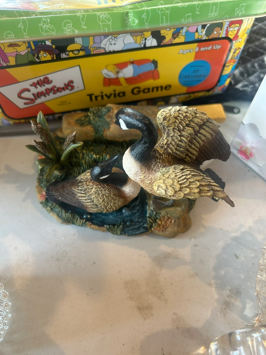 Canada Goose decorative figurine and wall plaque set - photo 2