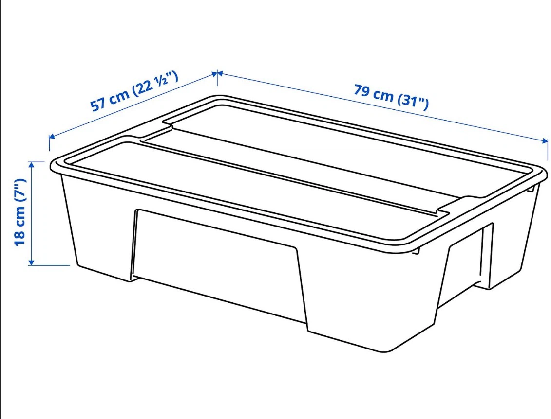 IKEA - SAMLA Storage box - photo 3