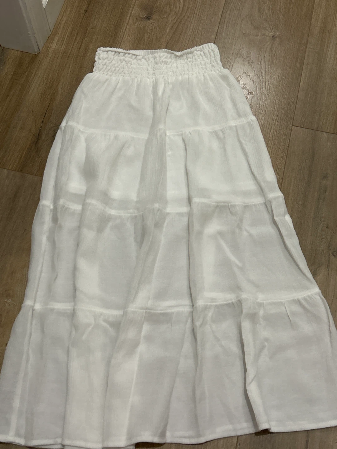 White Maxi Skirt