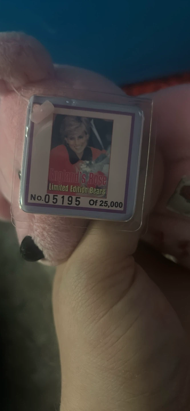 England's Rose Limited Edition Princess Diana Bear - photo 4