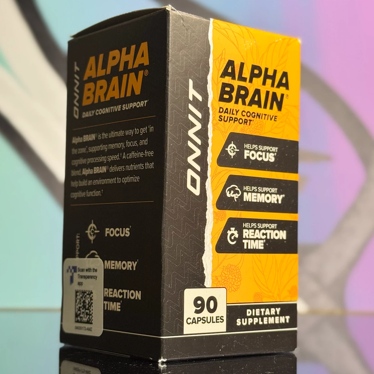 🧠 ONNIT Alpha BRAIN – 90 Capsules – Daily Cognitive Support