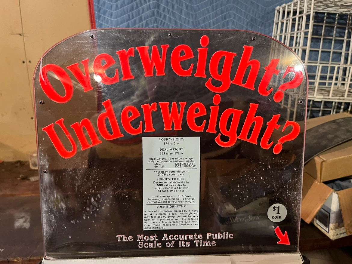 BioWeigher Public Coin-Operated Scale - photo 2