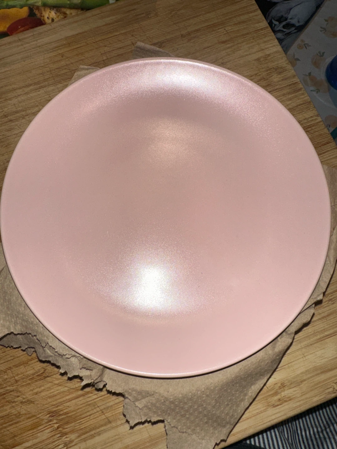 Ikea 4 Pink Plates