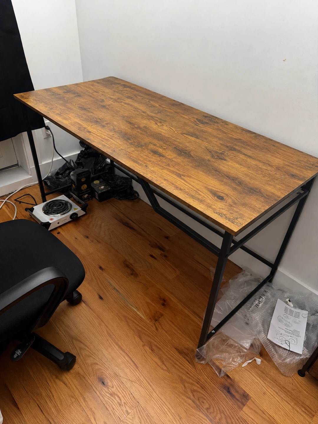 Rustic Industrial Writing Desk