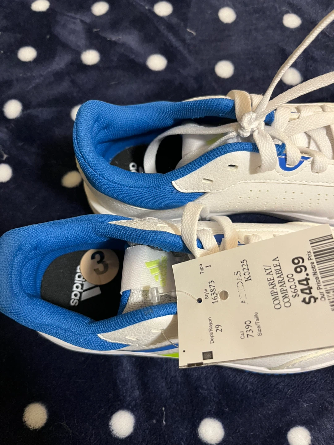Adidas Kids Shoes Size 3 - photo 5