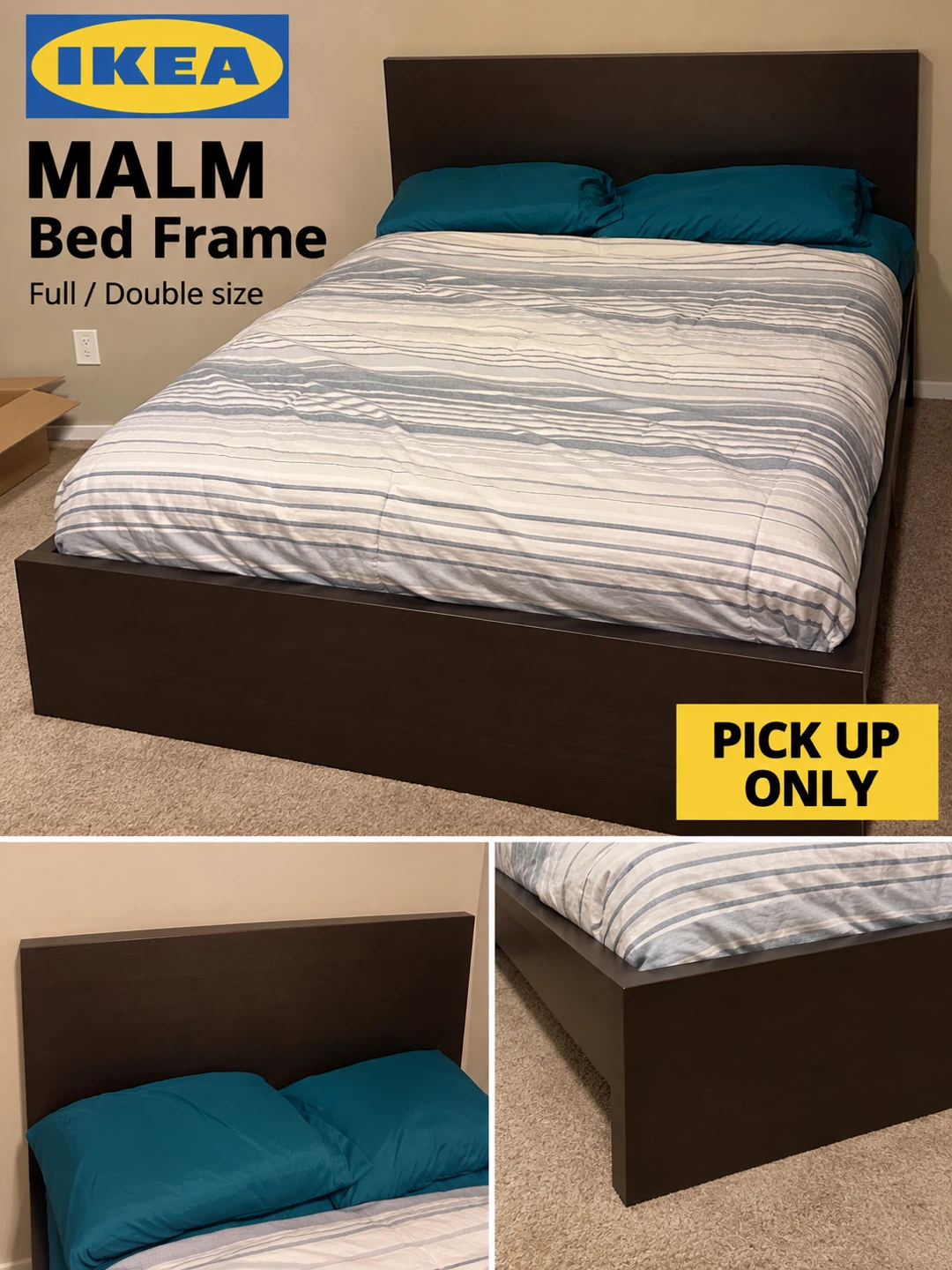 IKEA MALM Bed Frame Full/Double