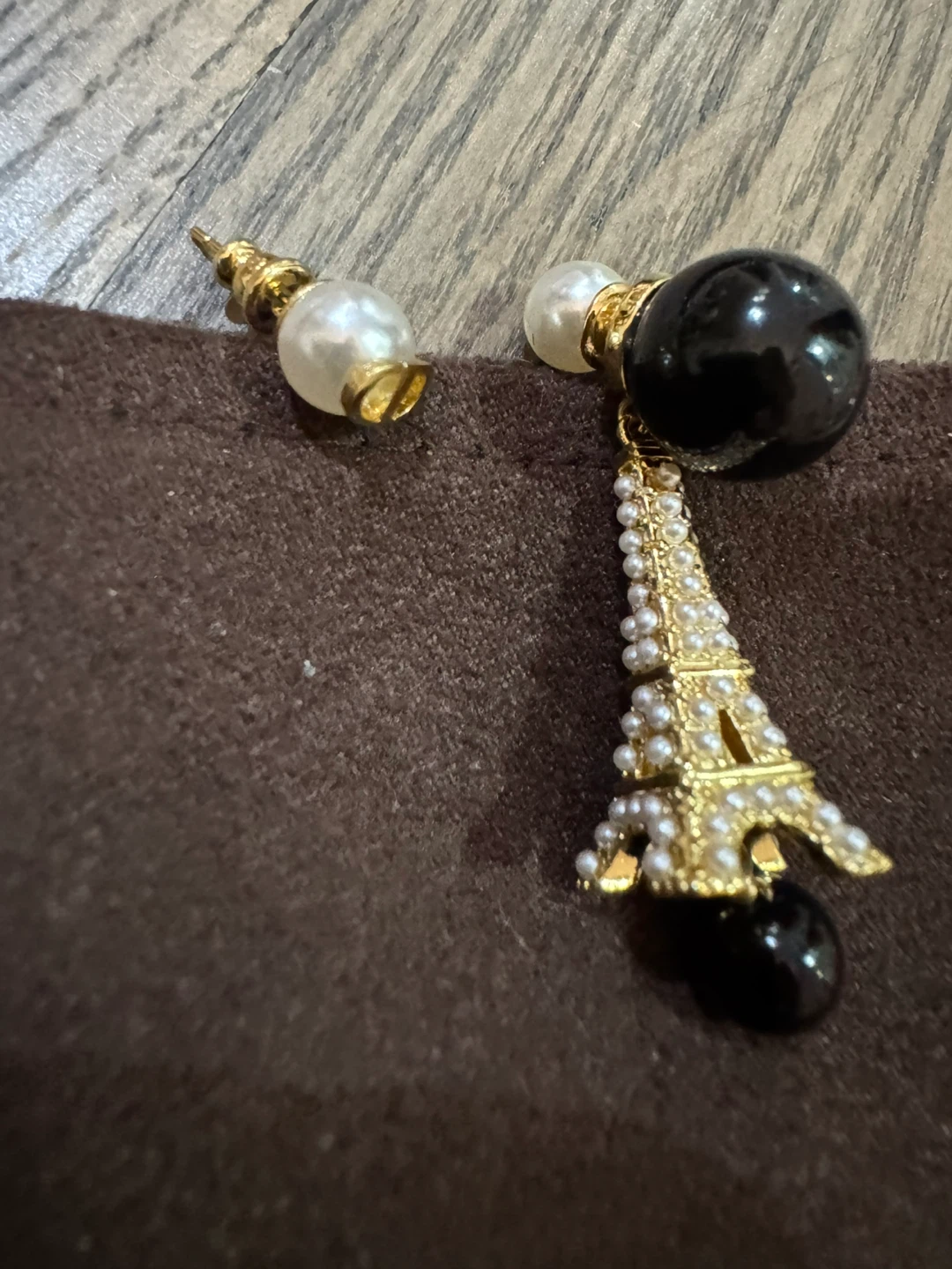 Dior Eiffel Tower Pearl Earrings - photo 2