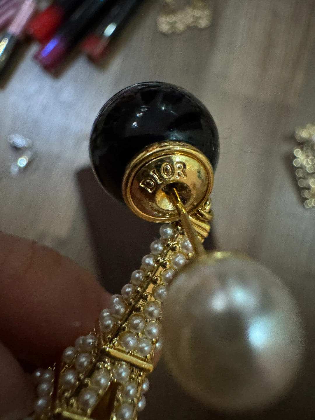 Dior Eiffel Tower Pearl Earrings - photo 5