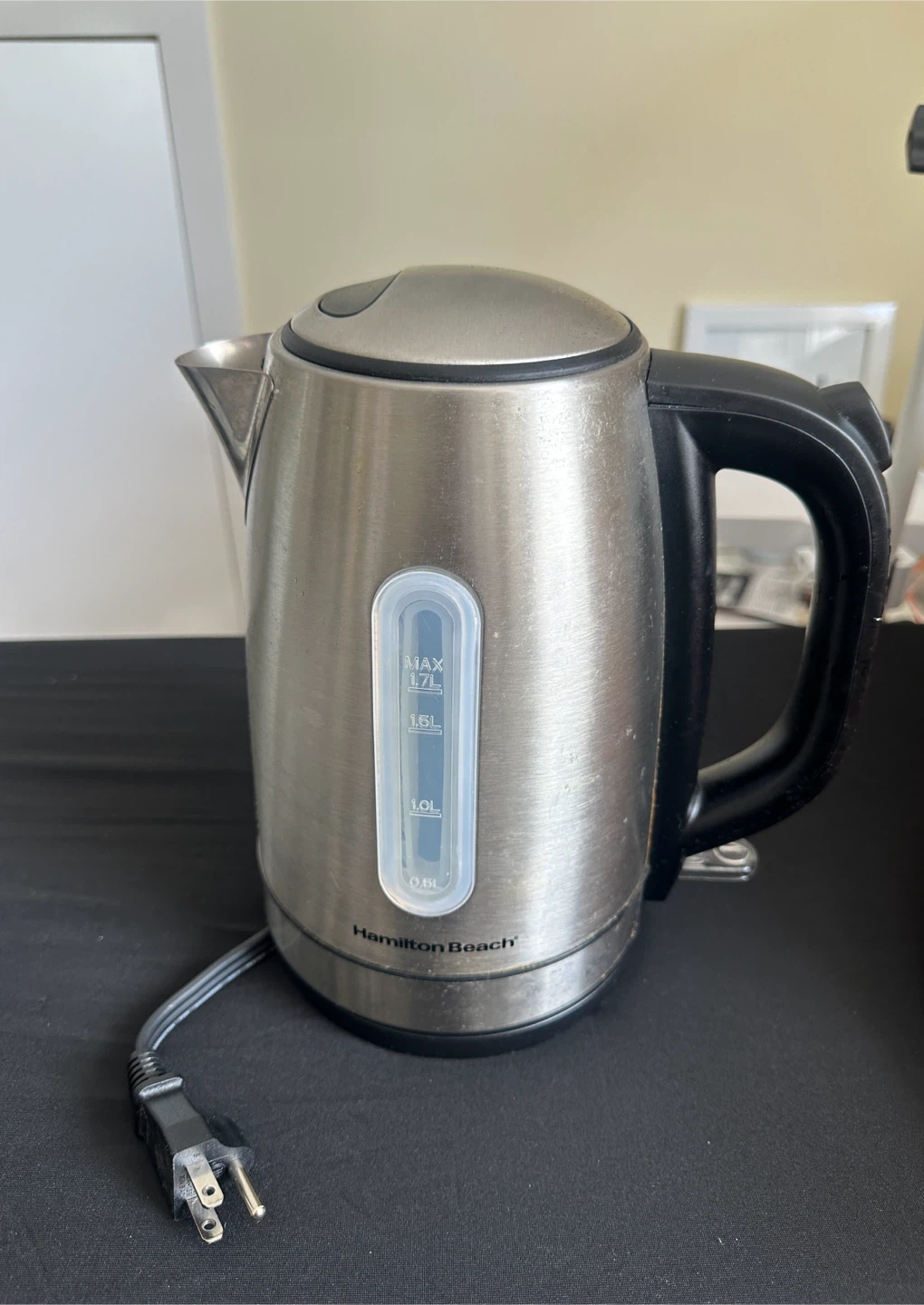 Hamilton Beach 1.7L Stainless Steel Electric Kettle