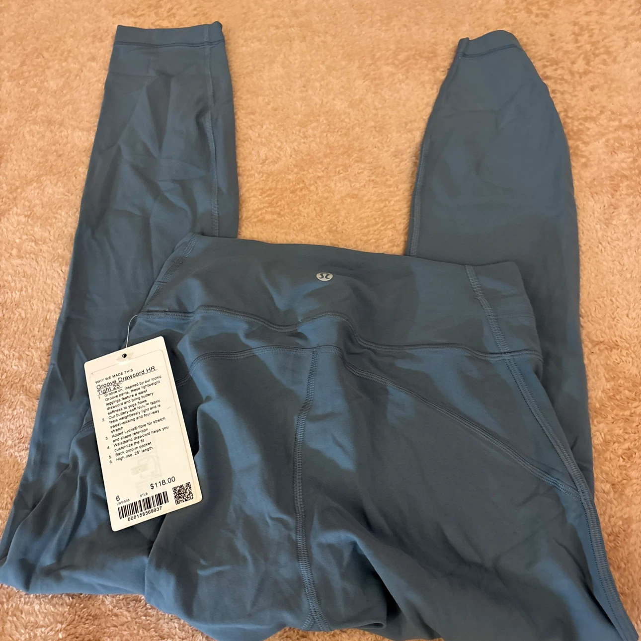 Lululemon Groove Drawcord HR Tight 25 inch