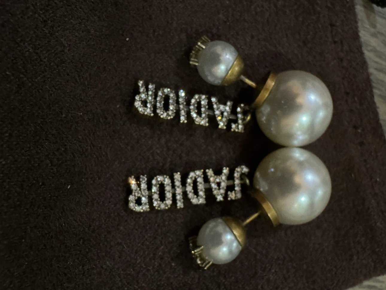 Dior J'Adior Pearl Stud Earrings - photo 2