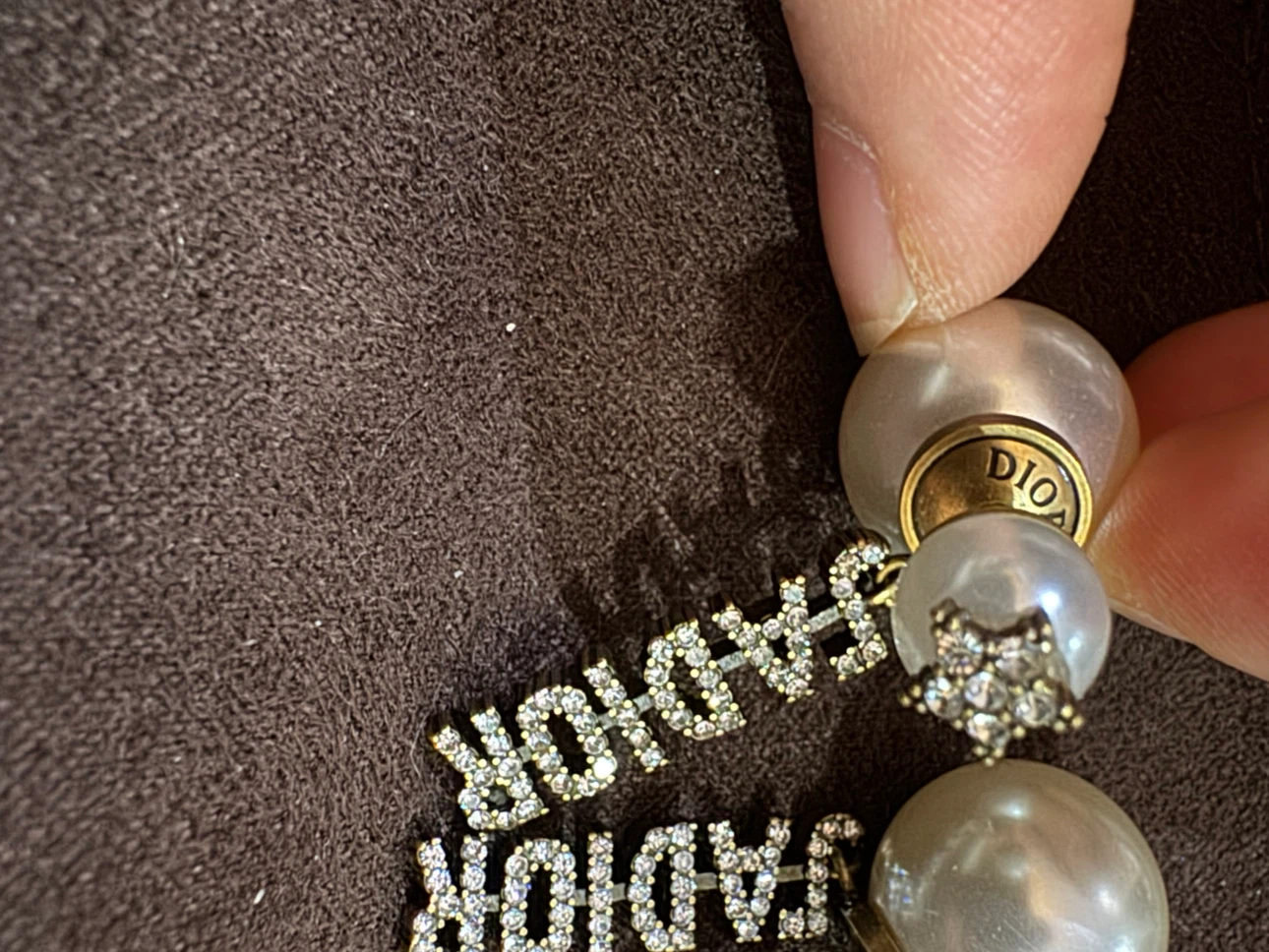 Dior J'Adior Pearl Stud Earrings - photo 3