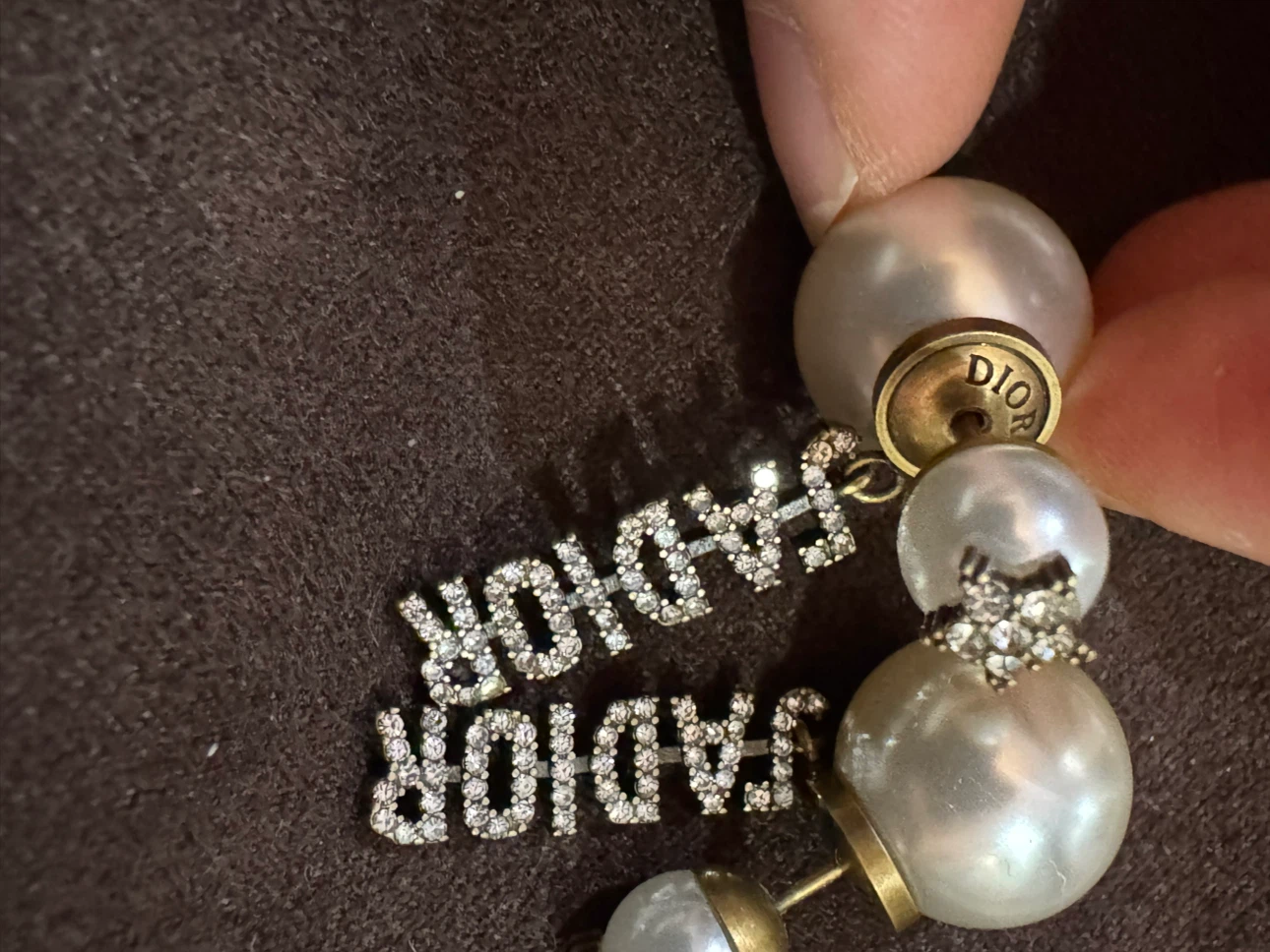 Dior J'Adior Pearl Stud Earrings - photo 4