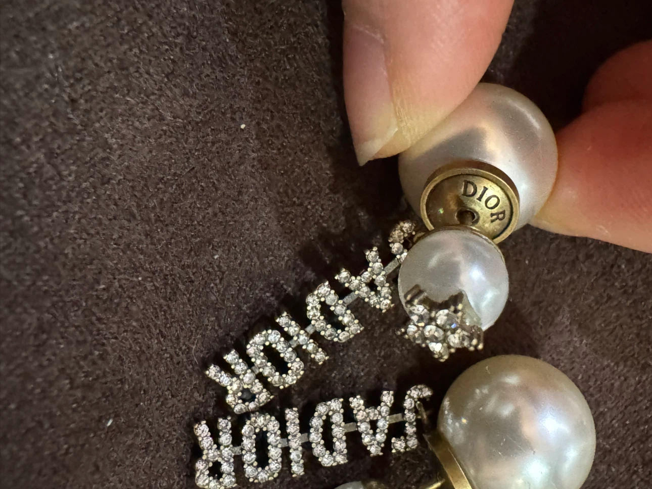 Dior J'Adior Pearl Stud Earrings - photo 5