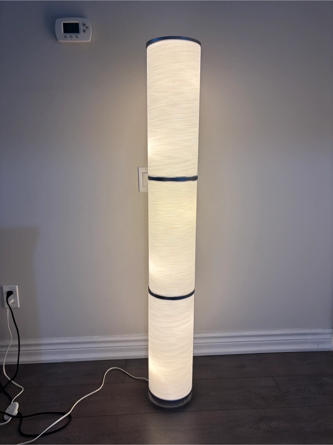 Ikea Tall Cylindrical Floor Lamp