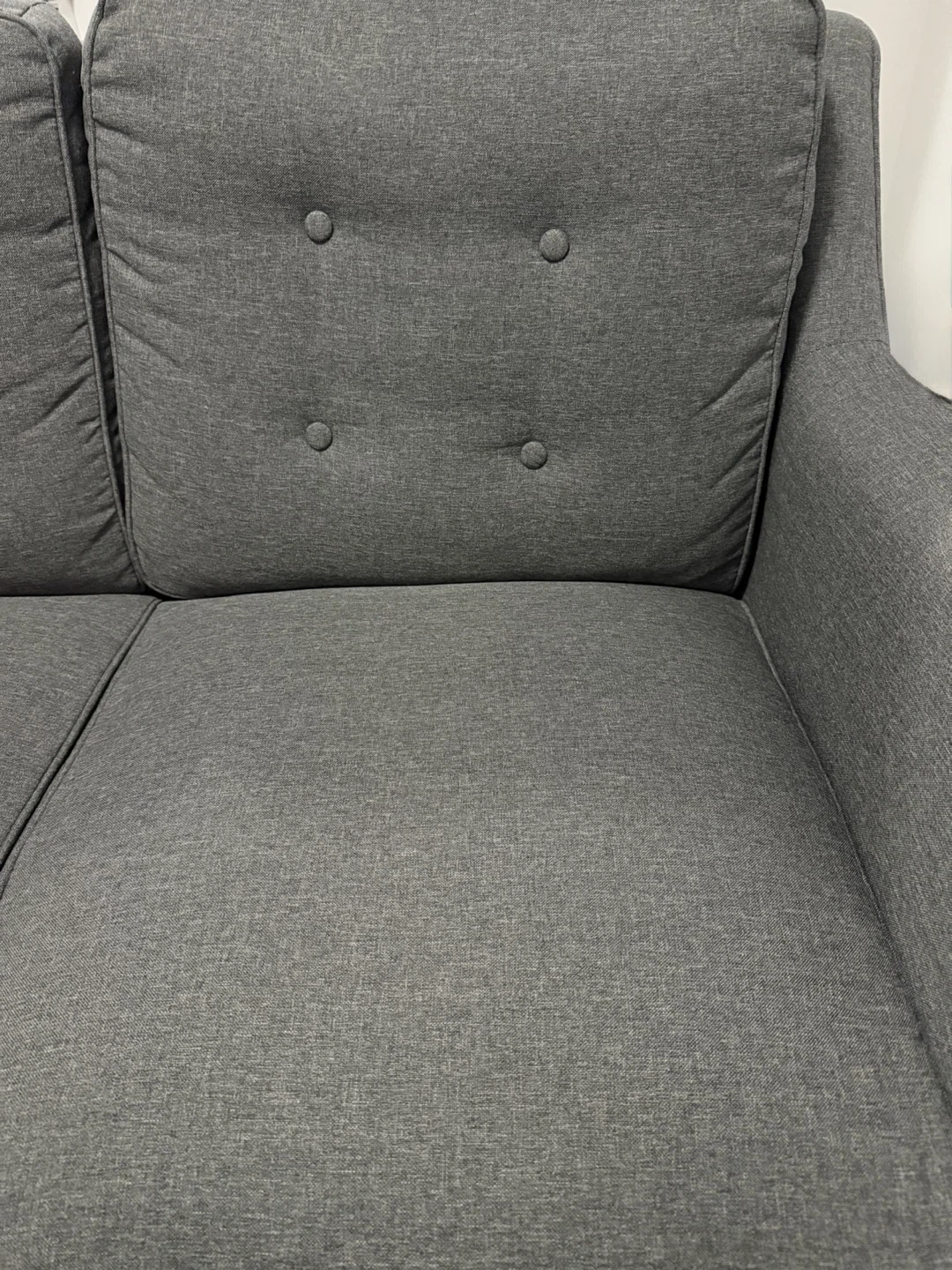 Dark Grey Two-Seater Sofa - photo 4