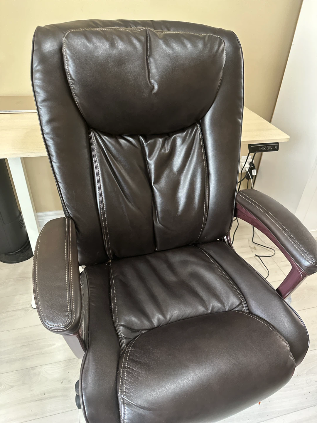 Dark Brown Ergonomic Office Chair - photo 2