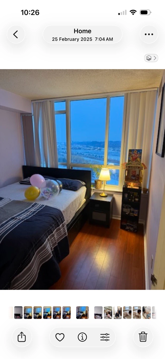 Black bed frame - photo 2