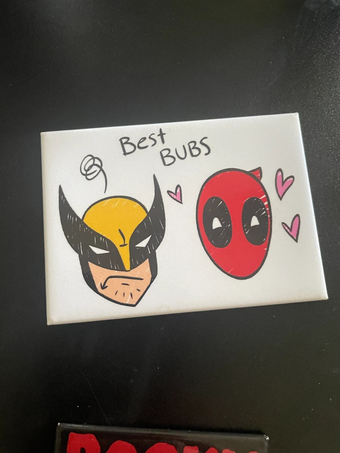 Wolverine and Deadpool Best Bubs Magnet