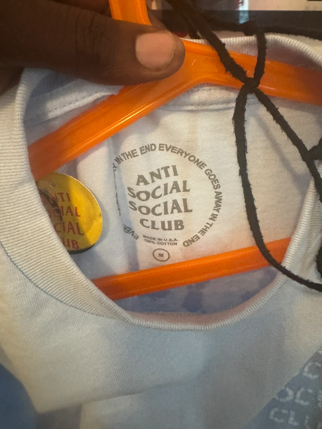 Anti Social Social Club T-Shirt Size M - photo 3