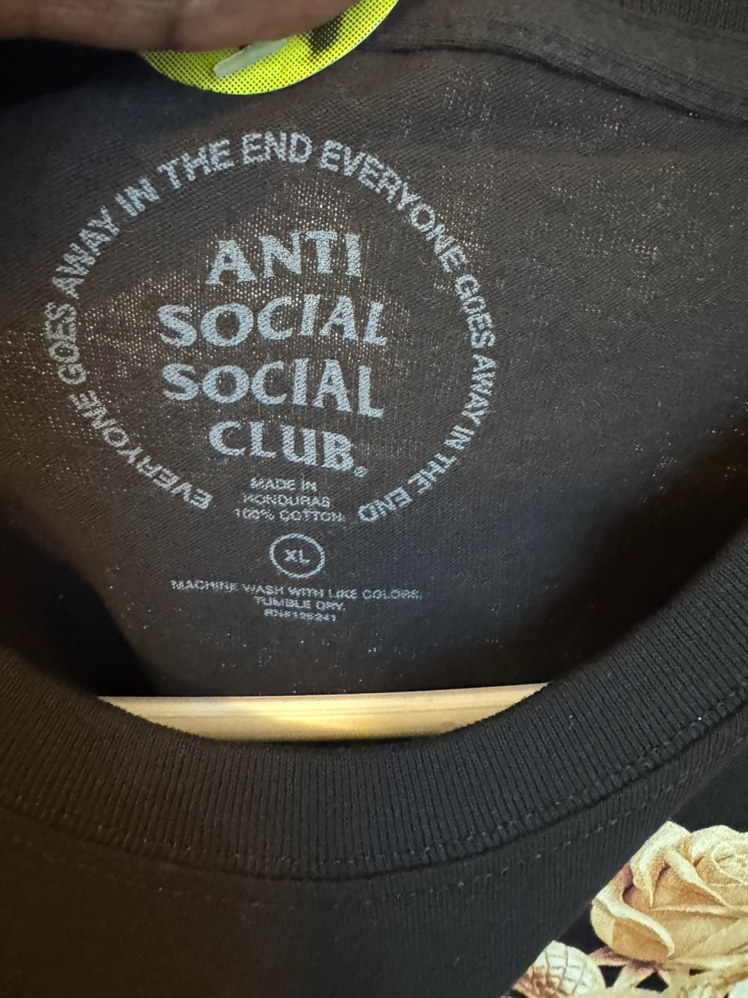Anti Social Social Club Black T-Shirt - photo 3
