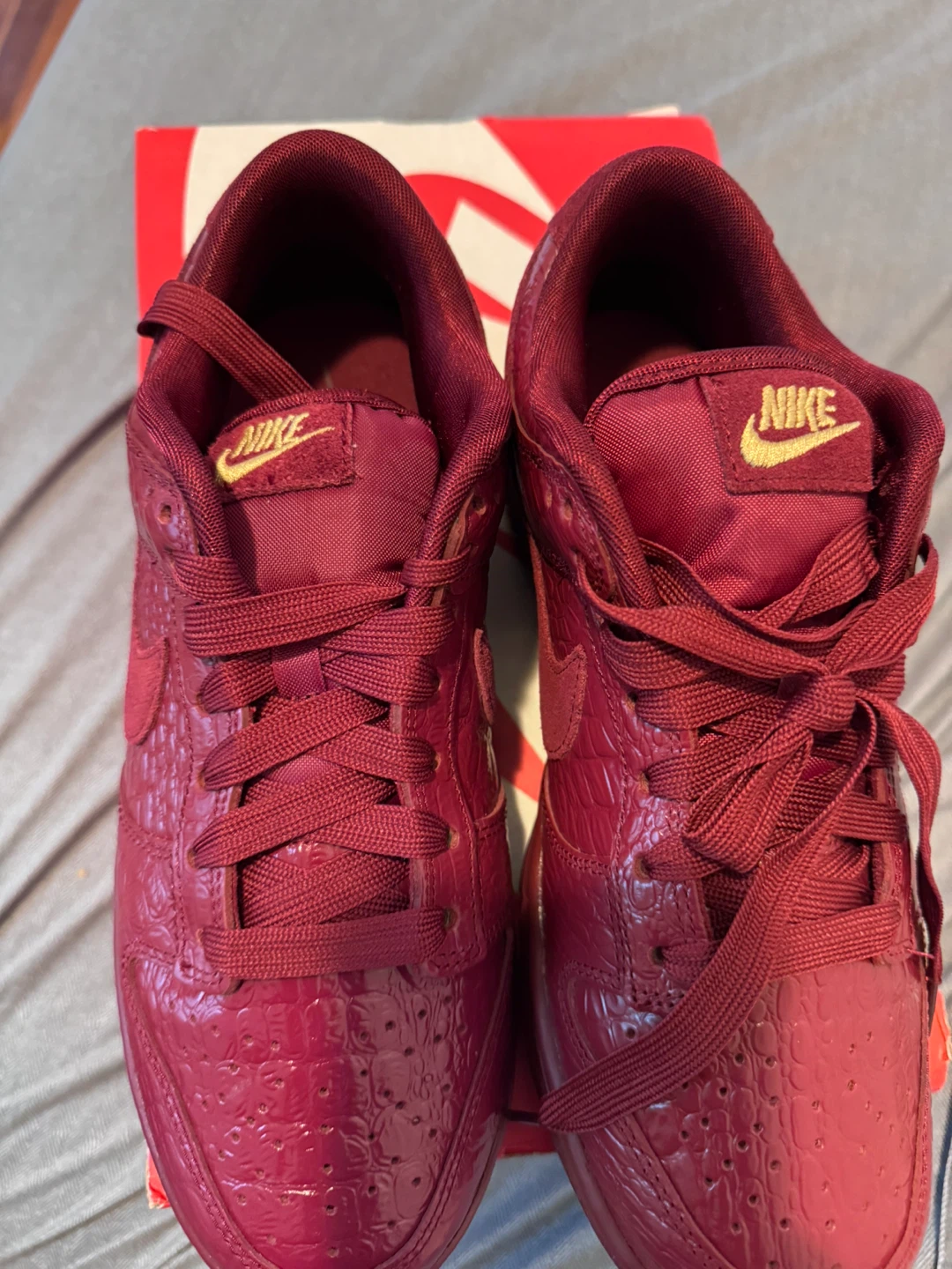 Nike Dunk Low SS Team Red - photo 3