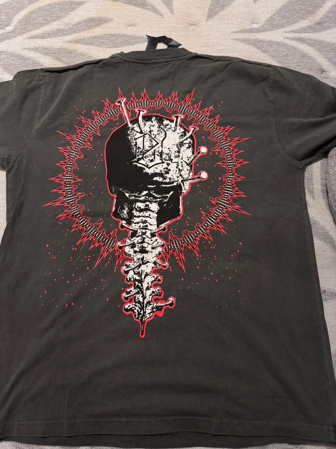 Evil Vice Skeleton Graphic T-Shirt - photo 2