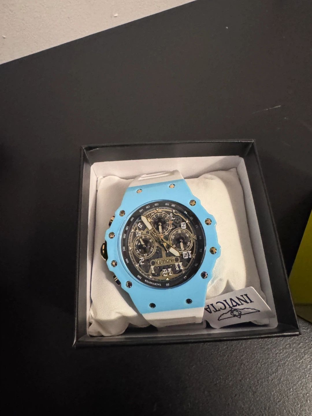 Invicta Skeleton Dial Watch