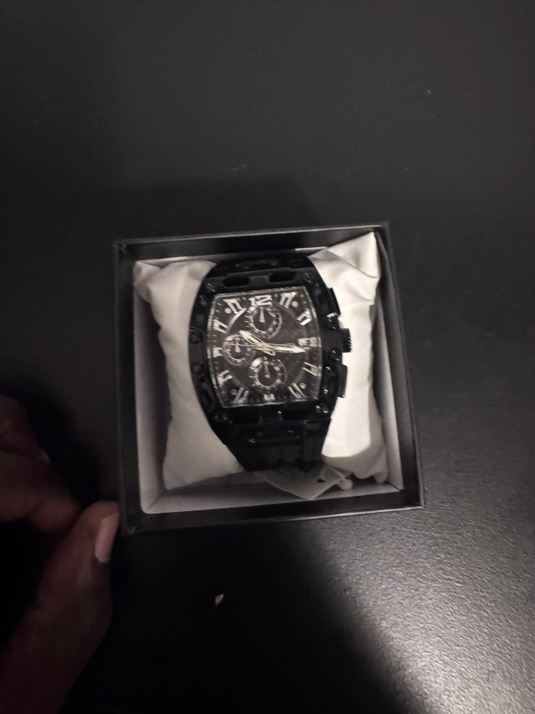 Invicta Black Chronograph Watch