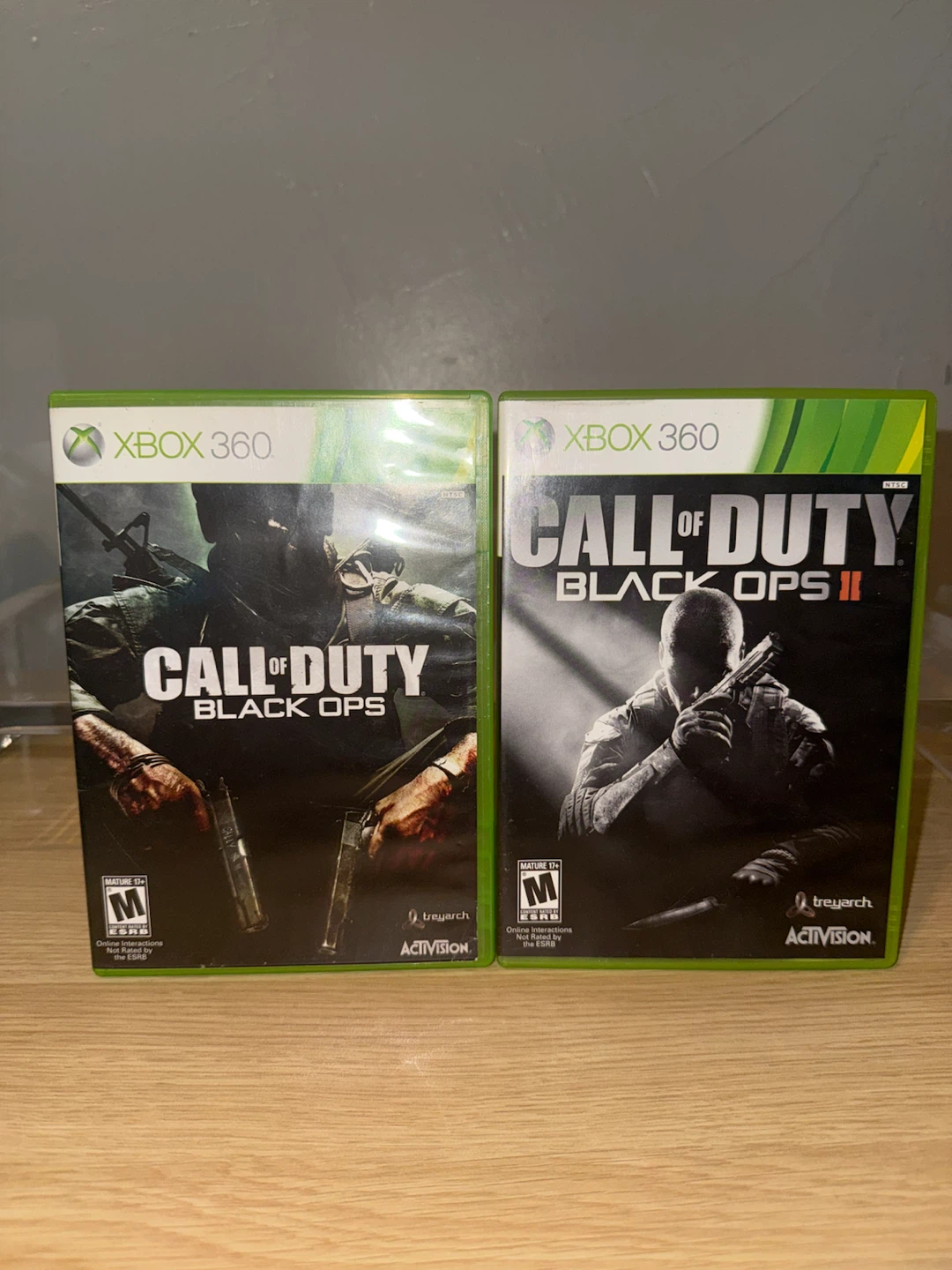 Call of Duty Black Ops and Black Ops II for Xbox 360