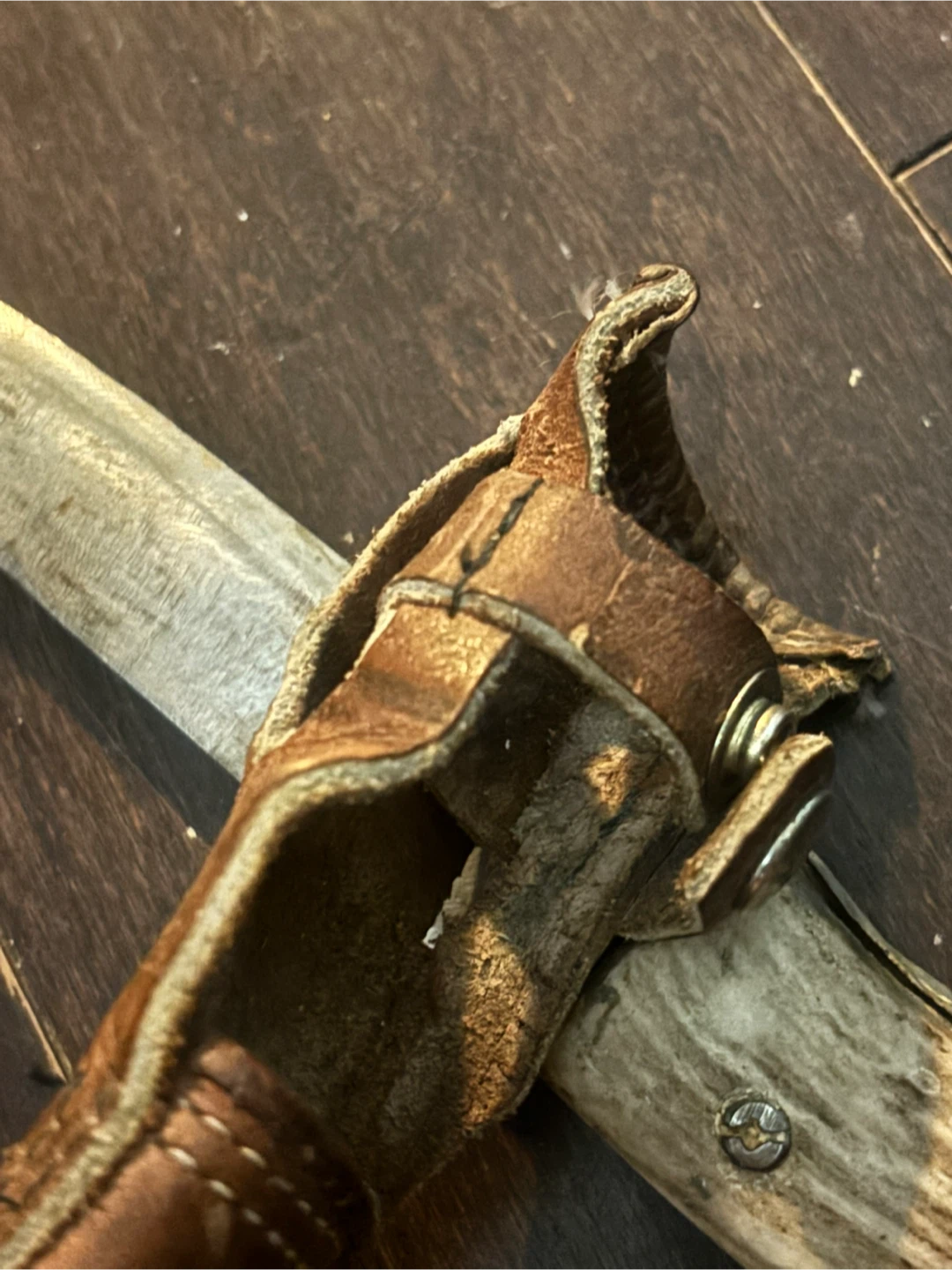 Hunting Knife with Antler Handle - photo 4