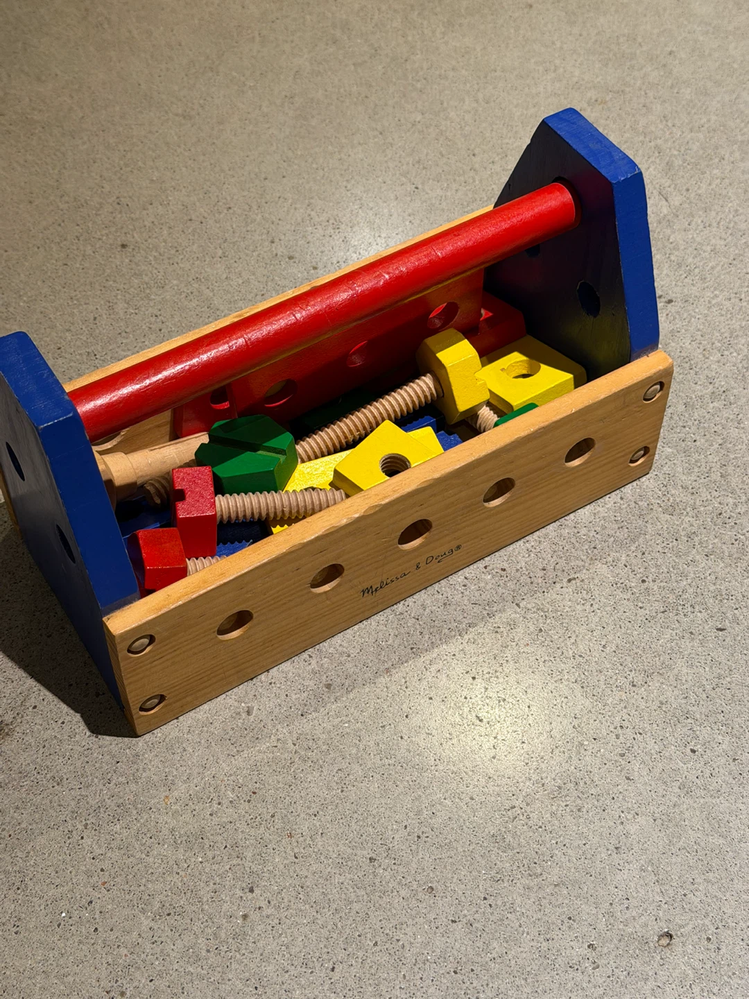 Melissa & Doug Wooden Tool Box Set
