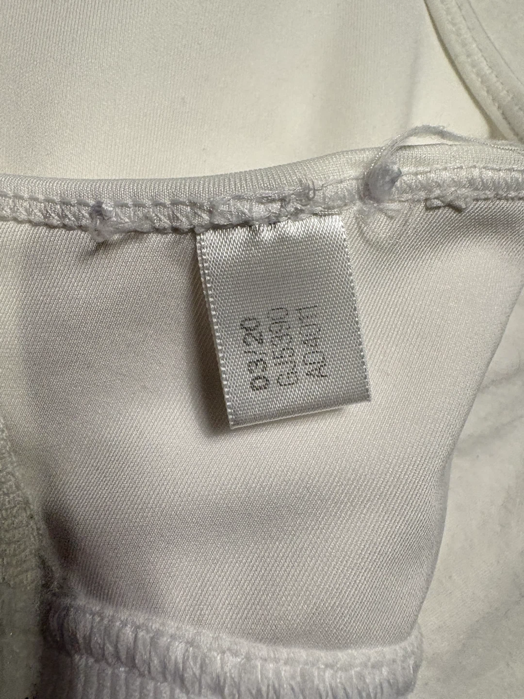 Adidas White Sports Bra