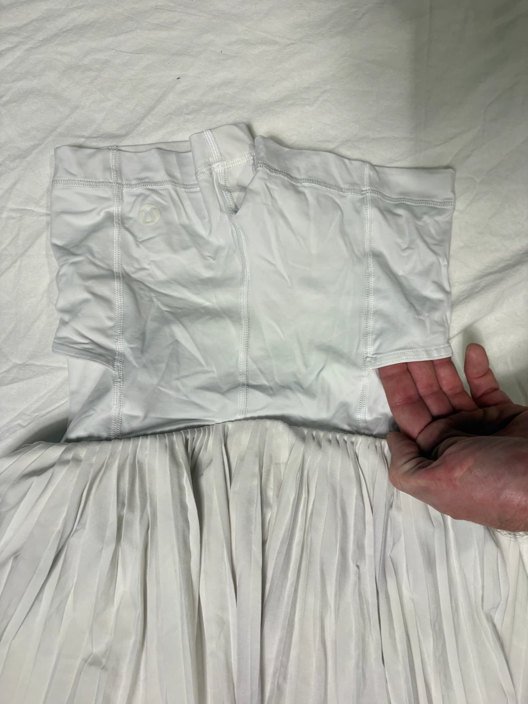 Lululemon White Pleated Court Skirt - photo 3