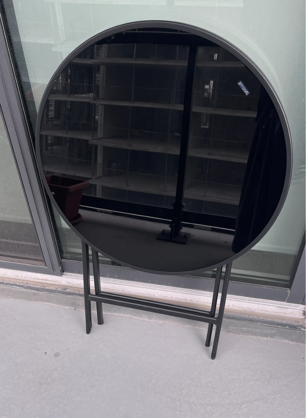 Small Glass Patio Table - photo 5