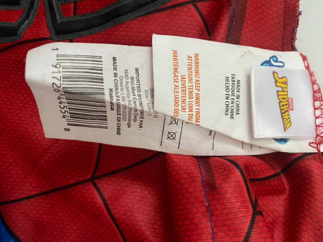 Spider-Man kids Costume - photo 3