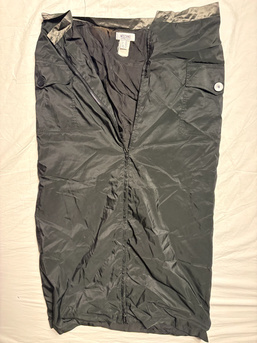 Moschino Cheap and Chic Black Skirt