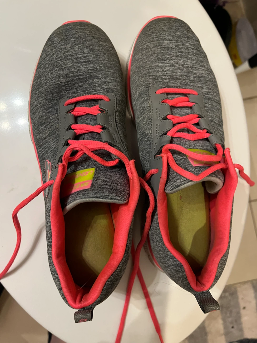 Skechers Women's Sneakers Gray Pink Size 9