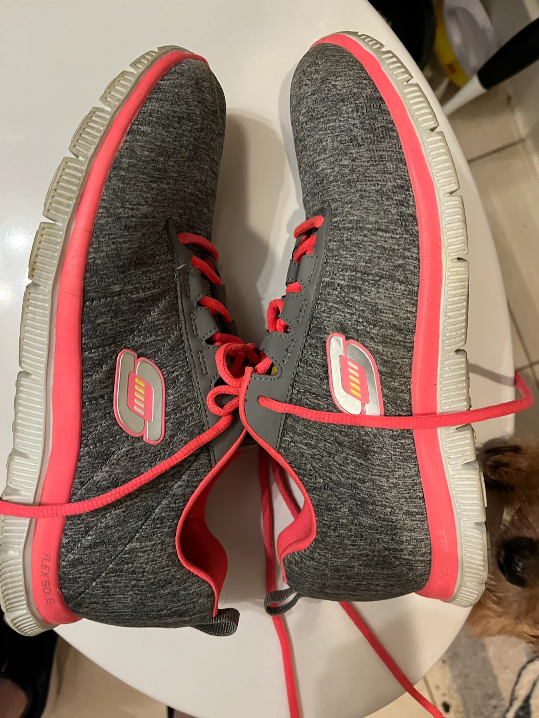 Skechers Women's Sneakers Gray Pink Size 9 - photo 2